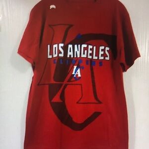 Red Los Angeles Clippers T-Shirt